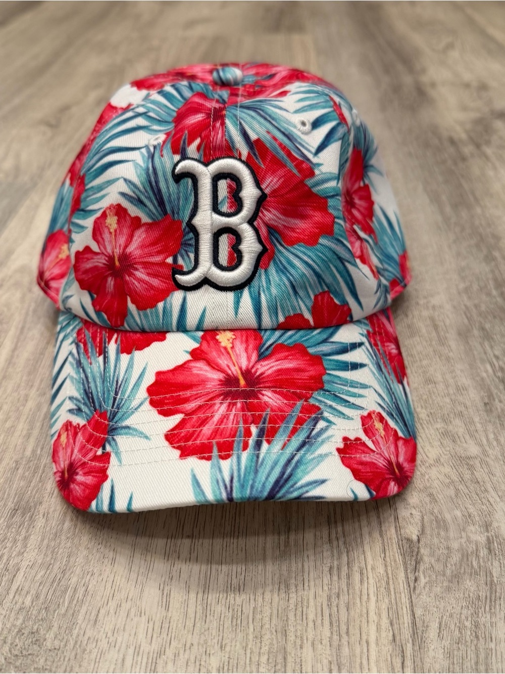 NWOT ’47 Brand Boston Red Sox Tropical Floral‎ Adjustable Baseball Hat